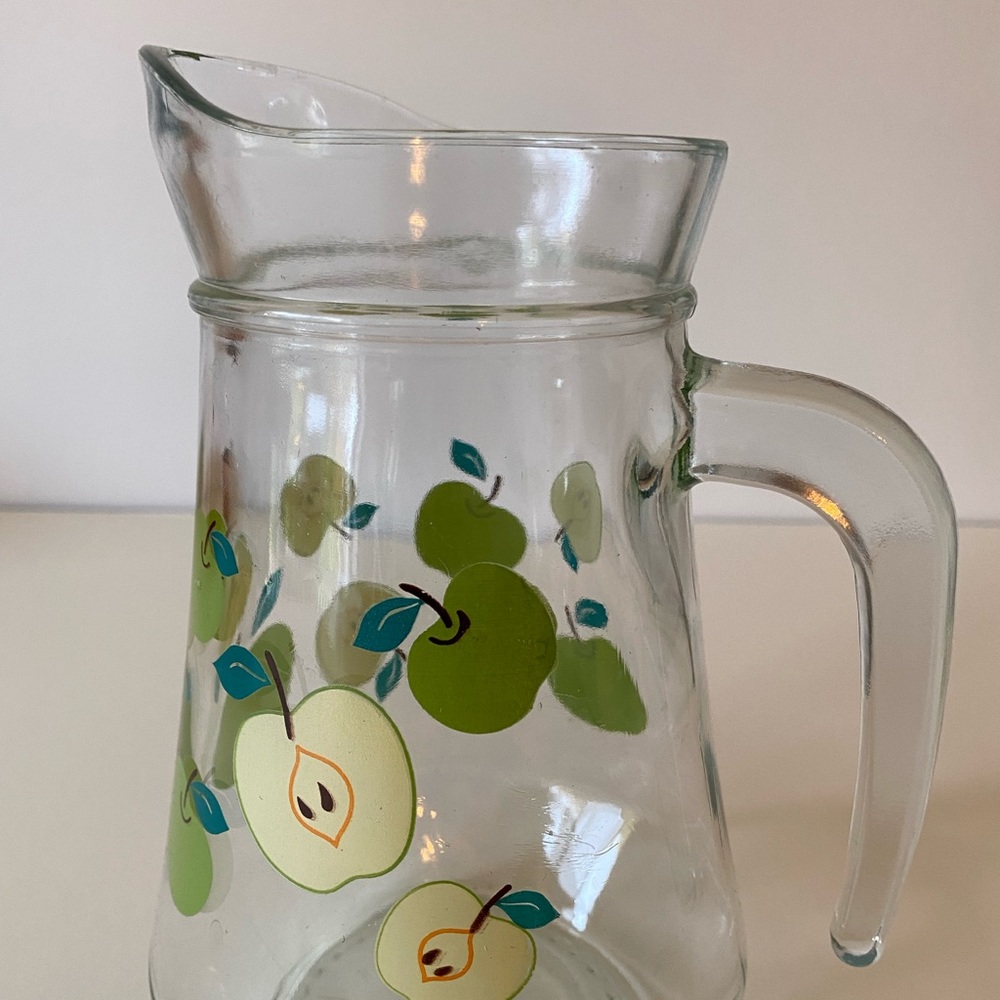 Vintage apple juice jug